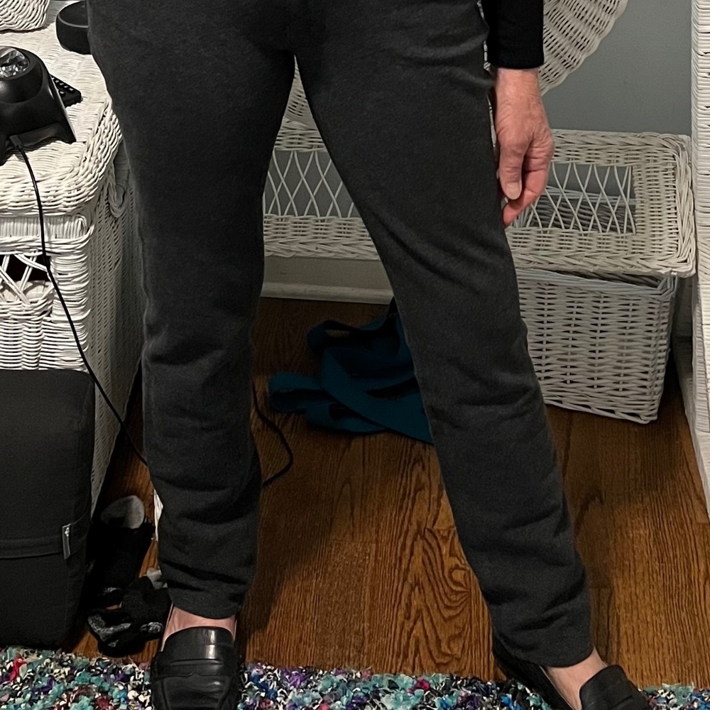Ann Taylor Grey Flannel Pants, size 4